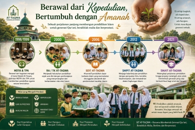 Berawal dari Kepedulian, Bertumbuh dengan Amanah